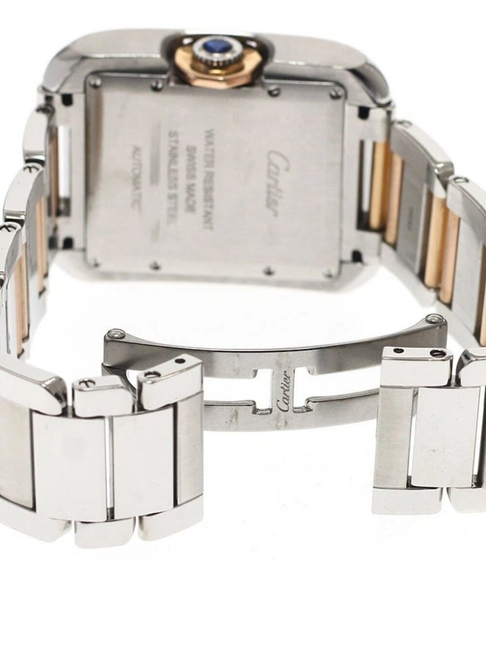 CARTIER Tank Anglaise LM W5310007 PG date Automatic Boy's Watch_816723 - Picture 4 of 6